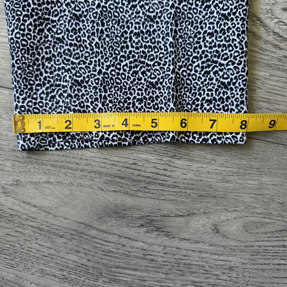 Rafaella Curvy Cheetah‎ Print Capri Pants - Size 12 - Picture 7 of 10